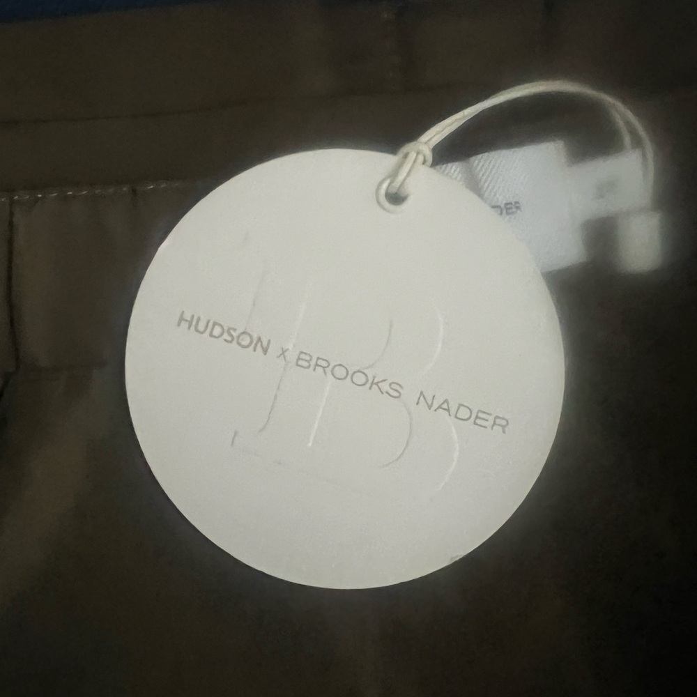 Hudson X Brooks Nader Grace Ann Micreaux Mini Skirt in Basin, New with Tags - Picture 8 of 11